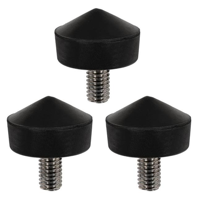Set of 3 Rubber Feet for Carbon Tripod