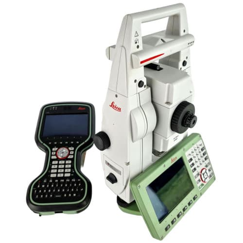Used Leica TS16 5" R500 + CS20 Controller – 2020 Robotic Total Station