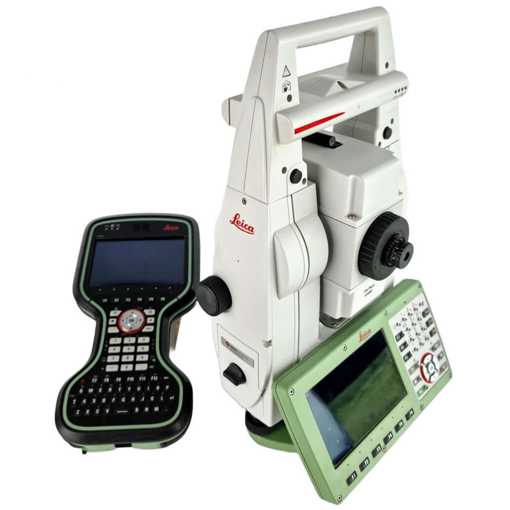 Used Leica TS16 P 1" R500 + CS20 3.75G – Robotic Total Station