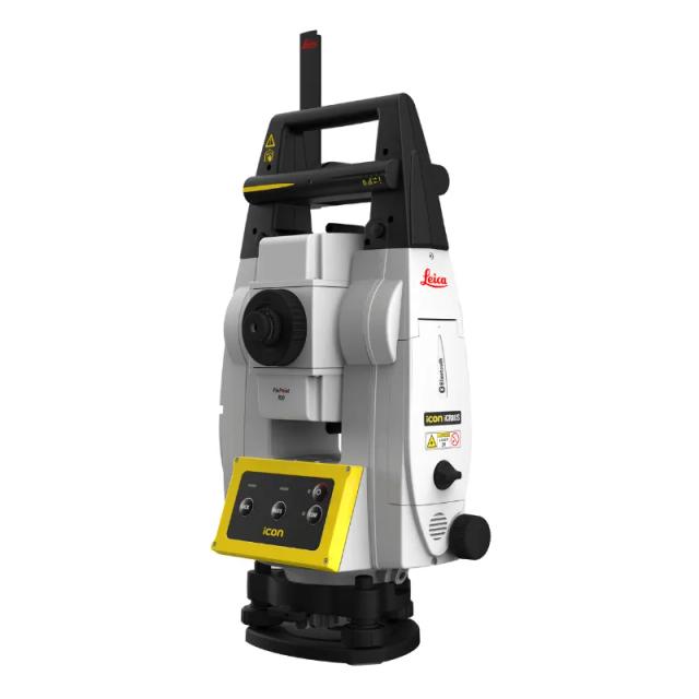 Used Leica iCR80s 5" R500 Robotic Total Station with CC80 Tablet