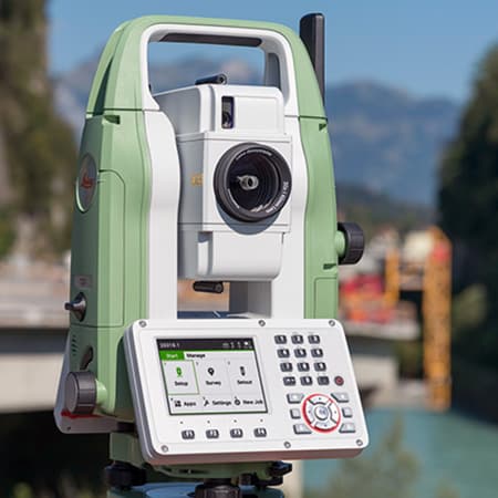 Used Leica TS07 Manual Total Station