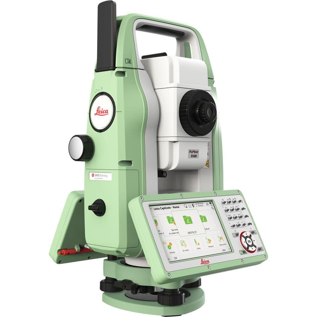 Leica FlexLine TS10 1″ R500 Manual Total Station