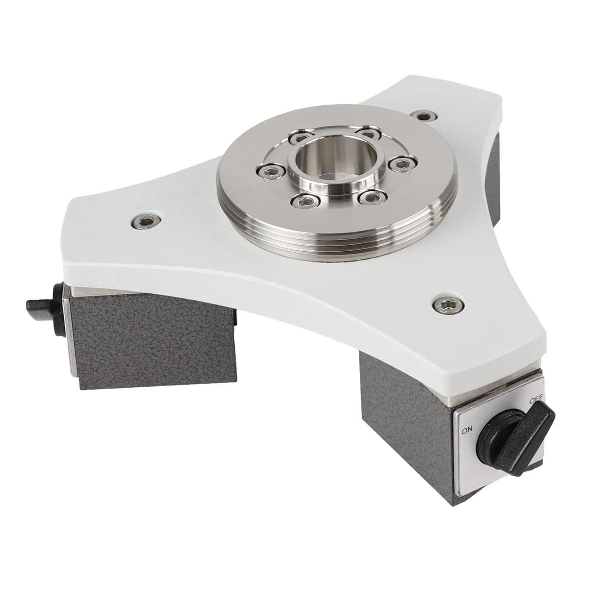 Hexagon Magnetic Base with 4.5” Mounting Ring – Absolute Arm Mounting System