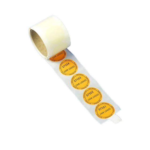10-Roll Set of 3D Measurement Point Stickers with Your Logo